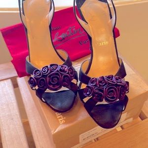 LOUBOUTIN Evita black size 9.5